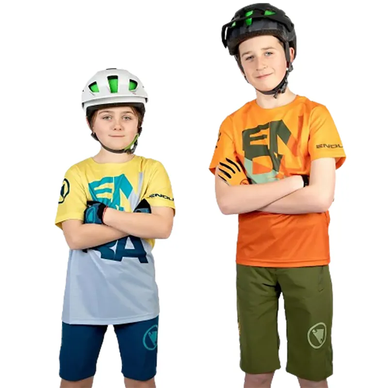 Endura Kids SingleTrack Core Tee Blueberry-7